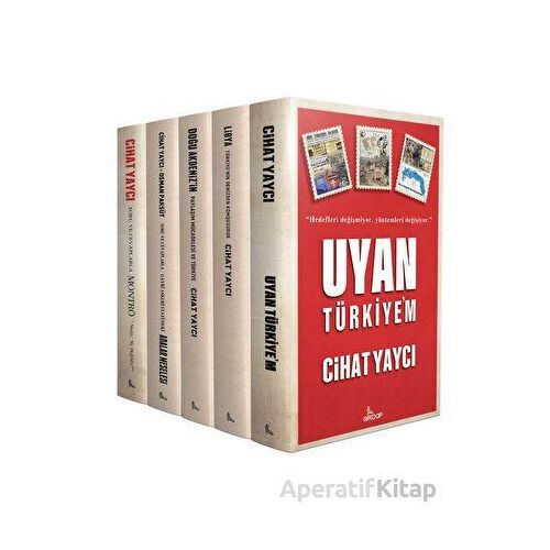 Cihat Yaycı - 5 Kitap Set - Cihat Yaycı - Girdap Kitap