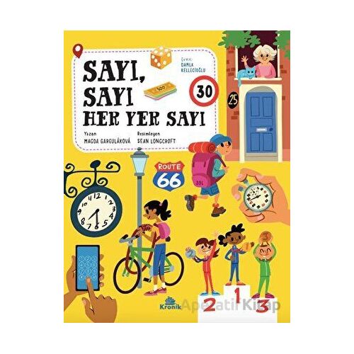 Sayı, Sayı Her Yer Sayı - Magda Gargulakova - Kronik Kitap