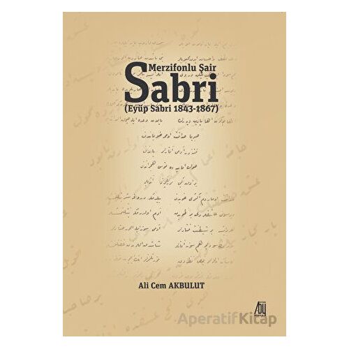 Merzifonlu Şair Sabri - Ali Cem Akbulut - Baygenç Yayıncılık