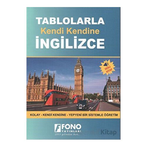 Tablolarla Kendi Kendine İngilizce Sesli Kitap - Şima Erdevir - Fono Yayınları