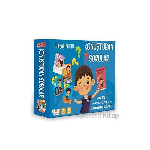 Konuşturan Sorular - Ses Kartları ve Kitap Seti - Gülşah Mutlu - Bi Kutu Oyun