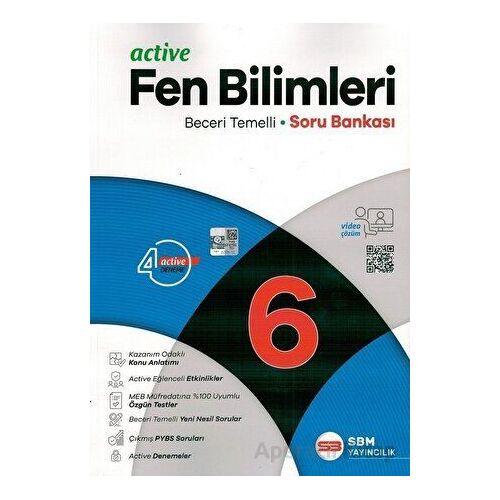 SBM 6.Sınıf Fen Bilimleri Active Soru Bankası