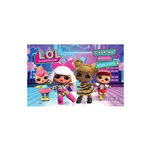 LOL Surprise Çıkartma Hediyeli Boyama Albümü - Kolektif - Doğan Çocuk
