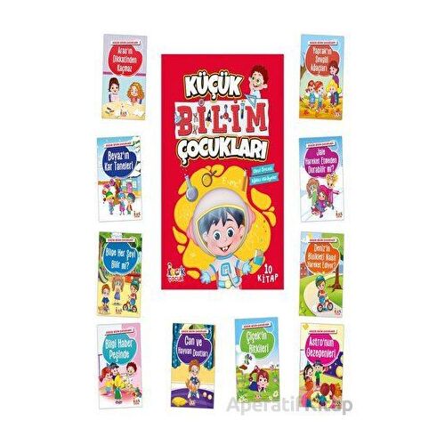 Küçük Bilim Çocukları (10 Kitap) - Elif Küçükoğlu - Bıcırık Yayınları