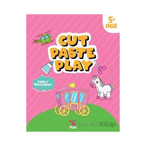 İngilizce Kes Yapıştır Oyna Kitabı 1 - Feyyaz Ulaş - Yeti Kitap