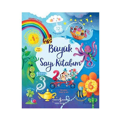 Büyük Sayı Kitabım - Felicity Brooks - İş Bankası Kültür Yayınları