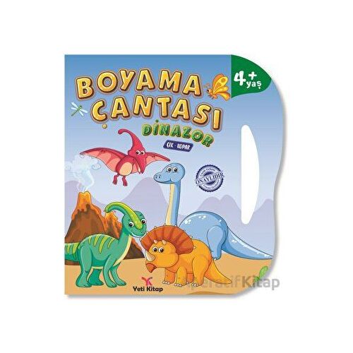Boyama Çantası - Dinazor - Feyyaz Ulaş - Yeti Kitap
