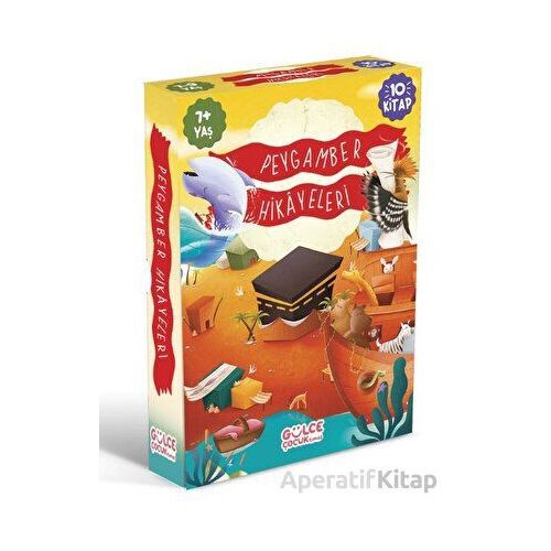 Peygamber Hikayeleri Set (10 Kitap) - Burhan Güven - Timaş Gülce Çocuk
