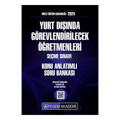 2025 MEB Yurt Dışında Görevlendirilecek Öğretmenleri Seçme Sınavı Konu Anlatımlı Soru Bankası