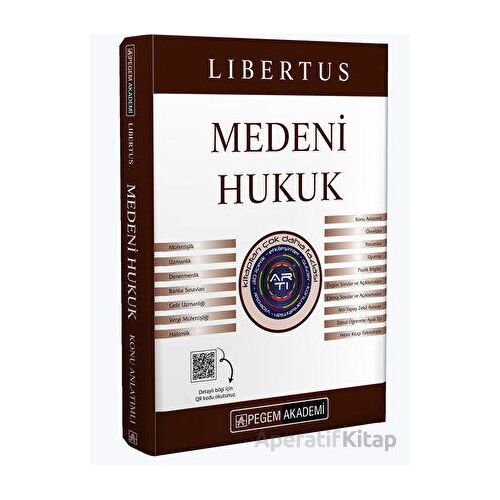 KPSS A Grubu Medeni Hukuk Konu Anlatımlı - Kolektif - Pegem Akademi Yayıncılık