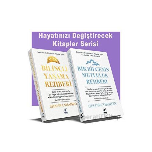Hayatınızı Değiştirecek Kitaplar Serisi - 2 Kitap Set - Shauna Shapiro - Güney Kitap