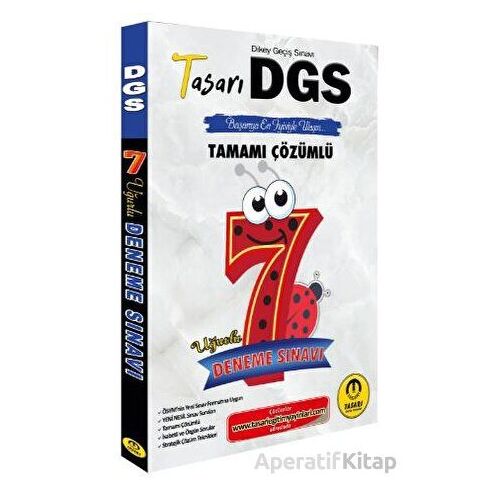 DGS 7 Uğurlu Çözümlü Deneme - Kolektif - Tasarı Eğitim Yayınları