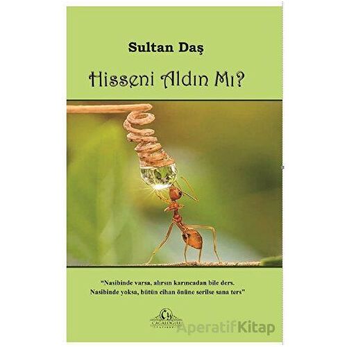 Hisseni Aldın Mı? - Sultan Daş - Cağaloğlu Yayınevi