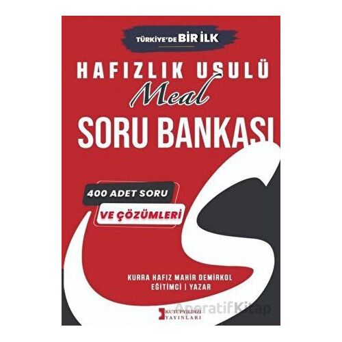 Hafızlık Usulü Meal Soru Bankası - 400 Adet Soru ve Çözümleri