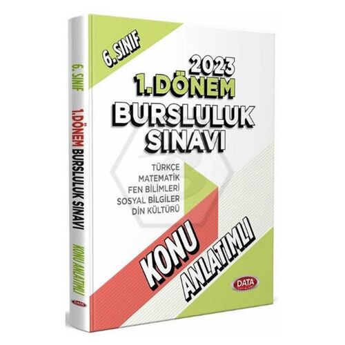 Data 6.Sınıf 1.Dönem Bursluluk Sınavı - Konu Anlatımlı