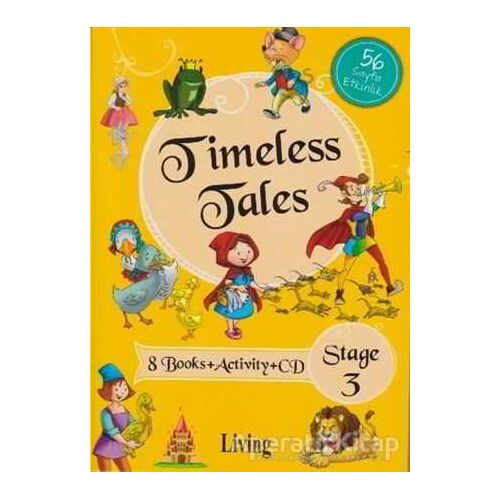 Stage 3 Timeless Tales 8 Kitap Set (CD Yoktur) Living Publications
