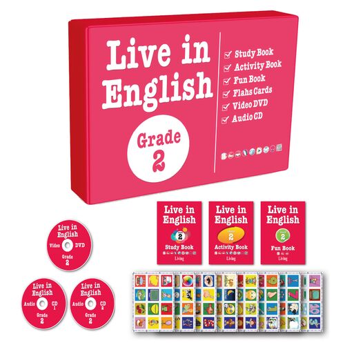 2. Sınıf İngilizce Öğrenme Seti Live in English