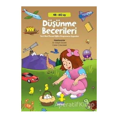 Düşünme Becerileri (48 - 60 ay) - Ceren Çokyüksel - Çamlıca Çocuk Yayınları