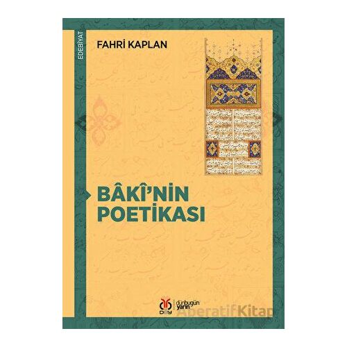 Baki’nin Poetikası - Fahri Kaplan - DBY Yayınları