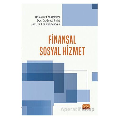 Finansal Sosyal Hizmet - Aykut Can Demirel - Nobel Bilimsel Eserler