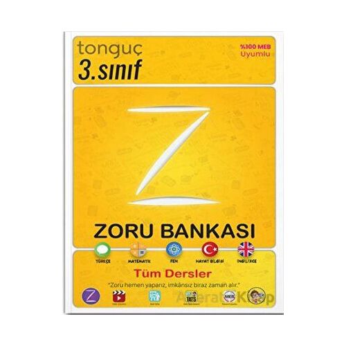 3. Sınıf Tüm Dersler Zoru Bankası Tonguç Akademi