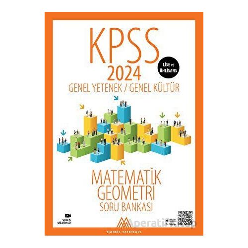 Marsis KPSS GKGY Matematik Geometri Soru Bankası Önlisans