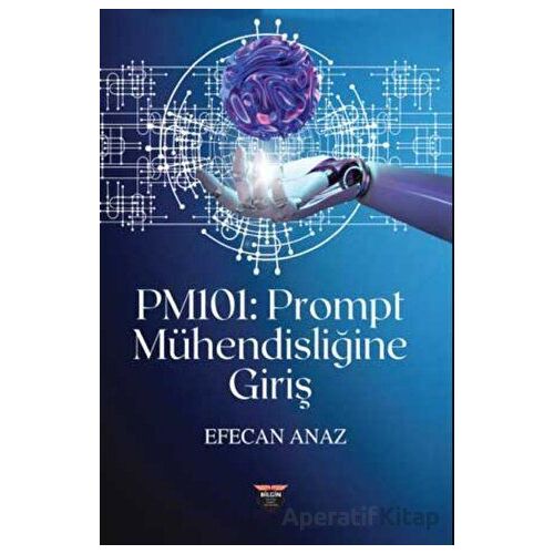 PM101 - Prompt Mühendisliğine Giriş - Efecan Anaz - Bilgin Kültür Sanat Yayınları