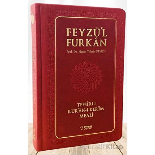 Feyzül Furkan Tefsirli Kuran-ı Kerim Meali (Sempatik Cep Boy - Tefsirli Meal - Ciltli) - Bordo