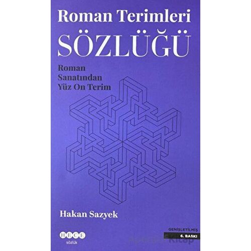 Roman Terimleri Sözlüğü - Hakan Sazyek - Hece Yayınları