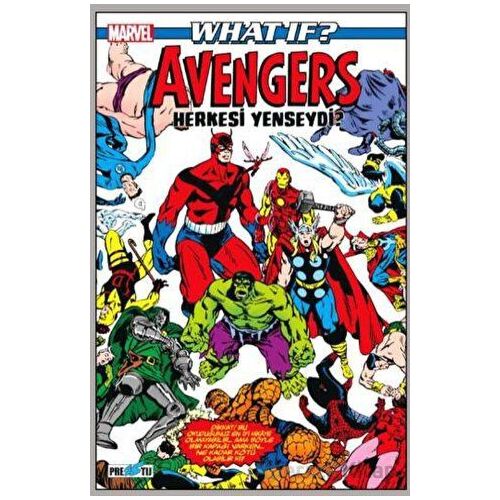 What If? Avengers Herkesi Yenseydi? - Steven Grant - Presstij Kitap
