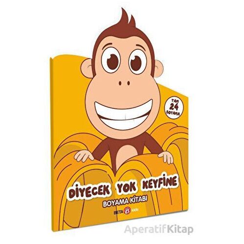 Kukuli- Diyecek Yok Keyfine Boyama Kitabı - Kolektif - Beta Kids