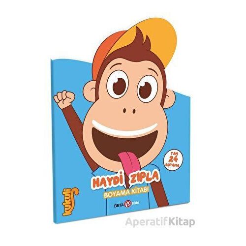 Kukuli- Haydi Zıpla Boyama Kitabı - Kolektif - Beta Kids