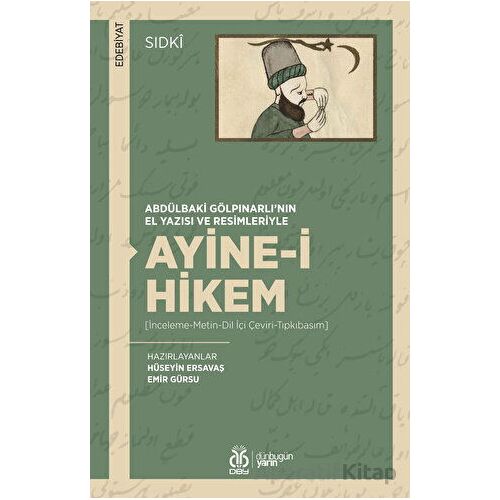 Ayine-i Hikem - Sıdki - DBY Yayınları