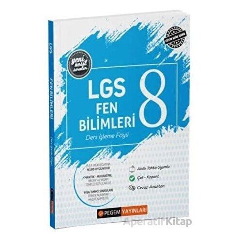8. Sınıf LGS Fen Bilimleri Ders İşleme Föyü - Kolektif - Pegem Akademi Yayıncılık