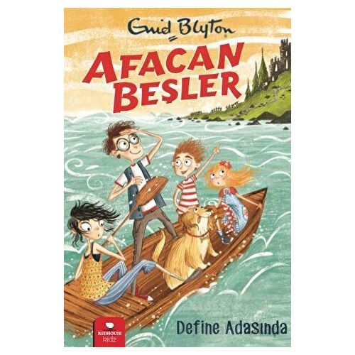 Afacan Beşler Define Adasında - Enid Blyton - Redhouse Kidz Yayınları