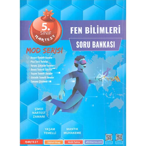 5.Sınıf Mod Fen Bilimleri Soru Bankası Nartest Yayınevi