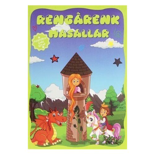 Rengarenk Masallar (Fosforlu Sarı Kitap) - Ayşe Hüma Karaca - Koloni Çocuk