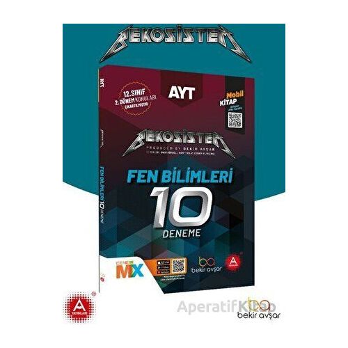 AYT Fen Bilimleri BekoSistem 10 lu Deneme - A Yayınları