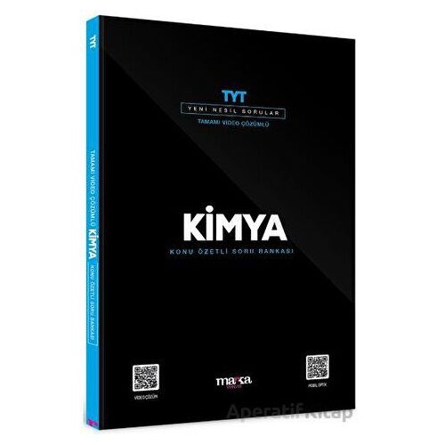 2024 TYT Kimya Konu Özetli Yeni Nesil Soru Bankası Tamamı Video Çözümlü Marka Yayınları