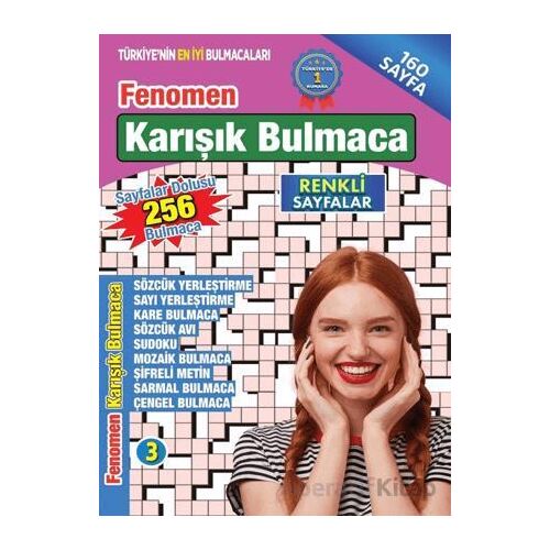 Fenomen Karışık Bulmaca 3 - Kolektif - Maxi Yayıncılık