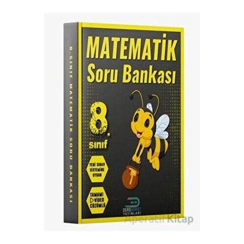 8.Sınıf Matematik Soru Bankası Dersmarket Yayınları