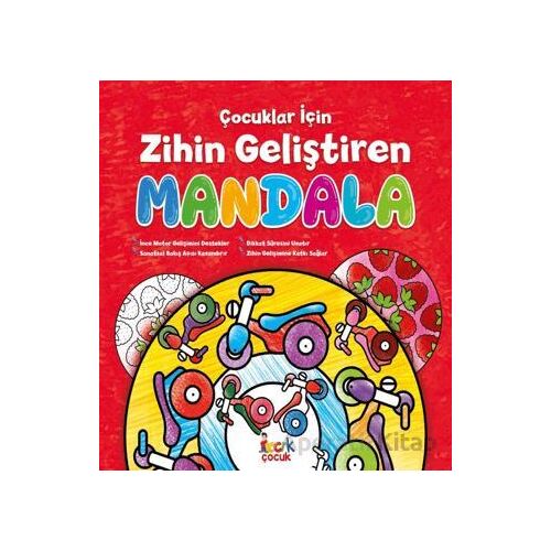 Çocuklar İçin Zihin Geliştiren Mandala - Kolektif - Bıcırık Yayınları