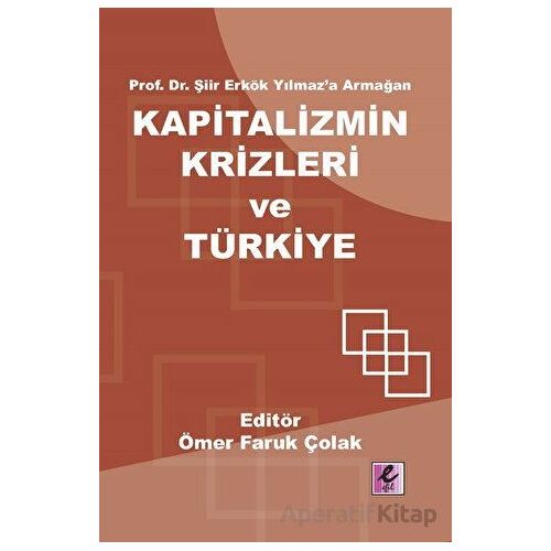 Kapitalizmin Krizleri ve Türkiye - Kolektif - Efil Yayınevi