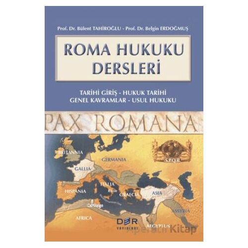 Roma Hukuku Dersleri - Belgin Erdoğmuş - Der Yayınları