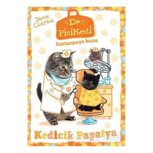 Dr. Pisikedi Kurtarmaya Hazır: Kedicik Papatya - Jane Clarke - Pegasus Çocuk Yayınları