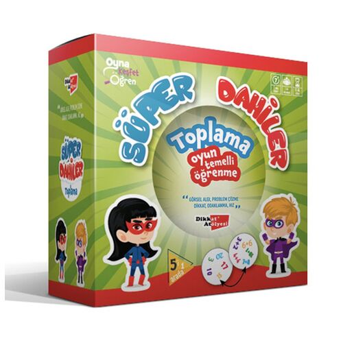 Süper Dahiler Seti - Toplama - Kolektif - Dikkat Atölyesi Yayınları
