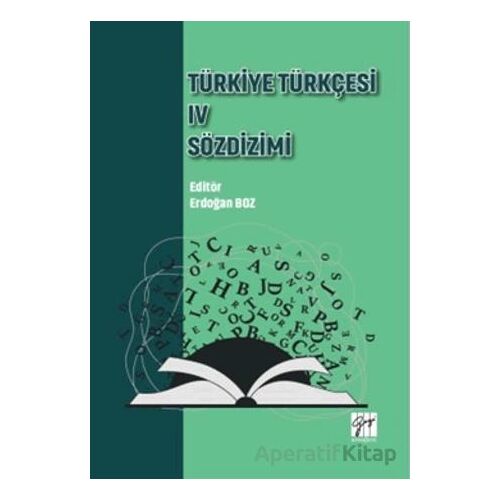 Türkiye Türkçesi 4 Sözdizimi - Nazmi Alan - Gazi Kitabevi