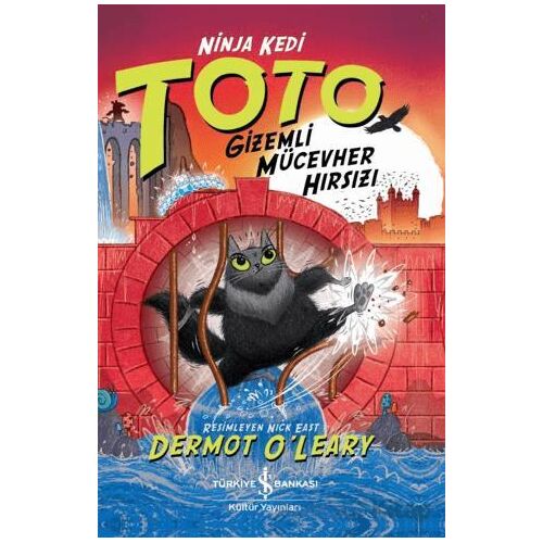Ninja Kedi Toto - Gizemli Mücevher Hırsızı - Dermot OLeary - İş Bankası Kültür Yayınları