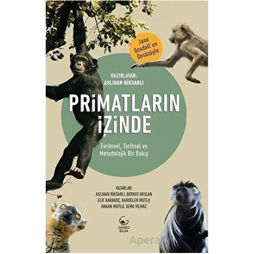Primatların İzinde - Evrimsel, Tarihsel ve Metodolojik Bir Bakış - Kolektif - Ginko Kitap