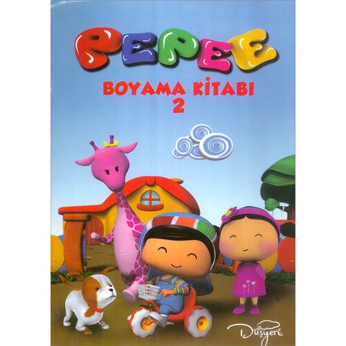 Düşyeri Pepee Boyama Kitabı-2